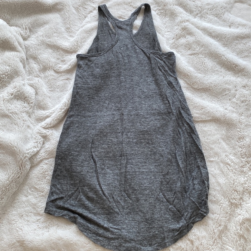 100% linen Community Racerback Dress - Picture 3 of 4